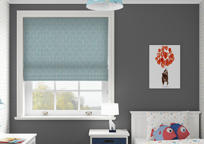 Boudoir, Peacock - Roman Blind - Image 3